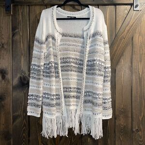 Lemon Tart Fringe Sweater  